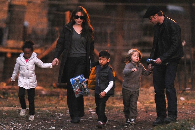 Angelina Jolie, Brad Pitt, Kids